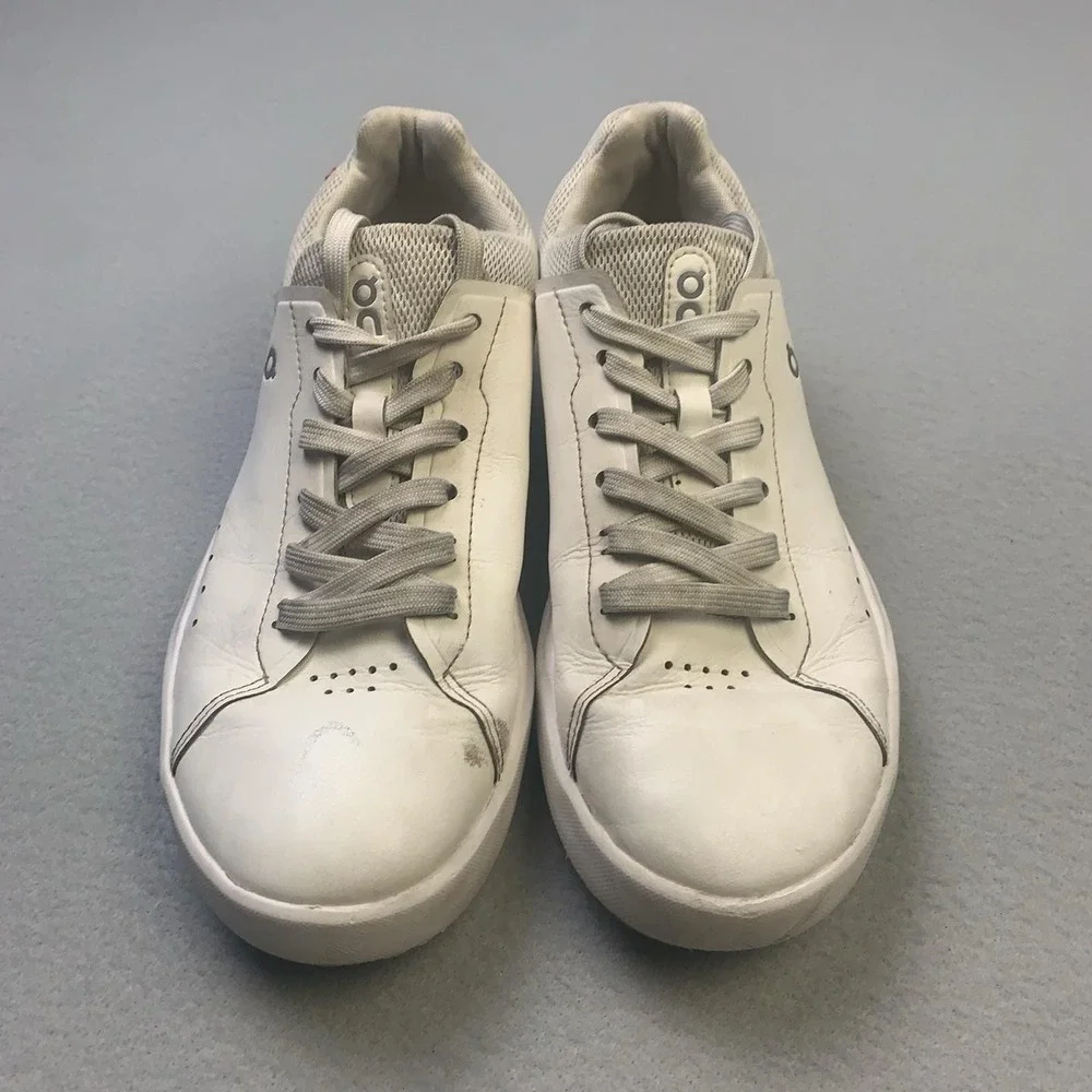 On The Roger Advantage Shoes Womens Size 8.5 White Tennis Sneakers 48.99452